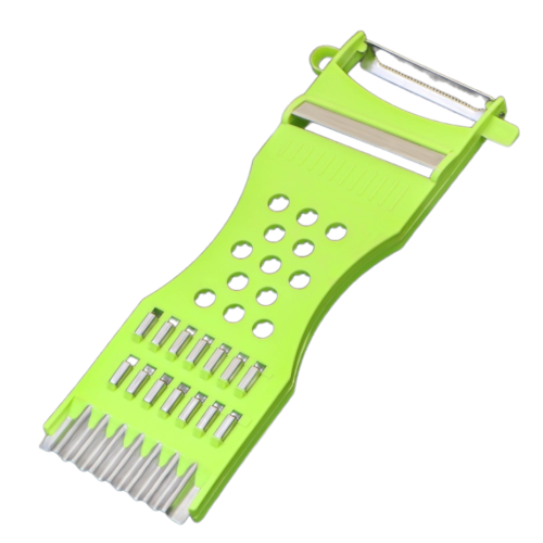 Овощечистка Доляна, с тёркой и шинковкой, 17 см.(647249)