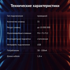 Игровой блок Oklick 701G черный