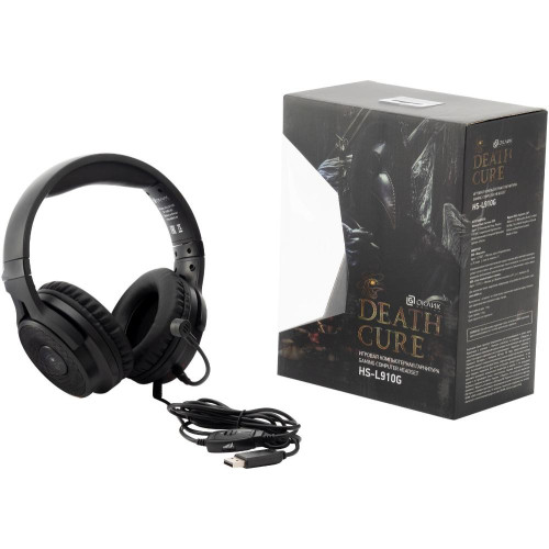 Гарнитура Oklick HS-L910G DEATH_CURE черный 2.1м