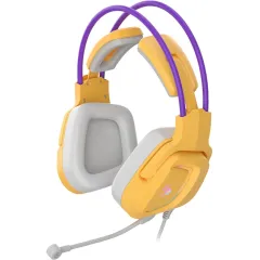 Гарнитура A4 Bloody G575 желтый/фиолетовый 2м