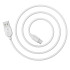 Кабель USB 2.0 A вилка - Type C 1 м Borofone BX14 White