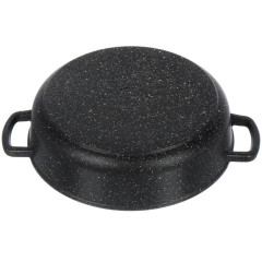 Жаровня Горница Гранит Induction, 3 л., 26 см (Иж2611аг)(460200) с крышкой