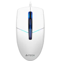 Мышь A4 N-530 USB (2but) белый
