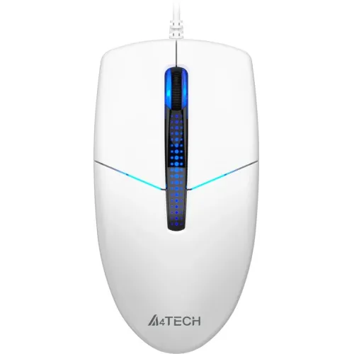 Мышь A4 N-530 USB (2but) белый