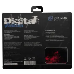 Коврик для мыши Оклик OK-F0252 Мини рисунок/черный 