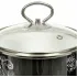 Кастрюля VITROSS Iseberg, эмаль, индукция, мокрый асфальт, 2 л.(8SD165S)