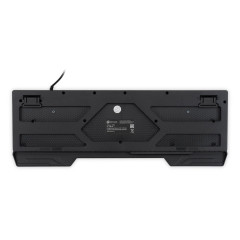 Клавиатура Oklick 709G черный USB LED