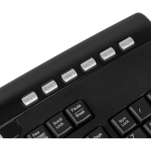 Клавиатура + Мышь A4Tech 9200F черный   