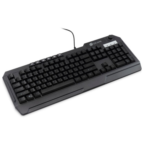 Клавиатура Oklick 715G черный