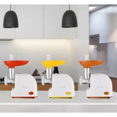 Мясорубка KITFORT КТ-2113-1 белый/оранжевый