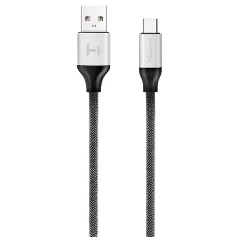 Кабель USB 2.0 A вилка - Type C 1 м HARPER BRCH-710 SILVER