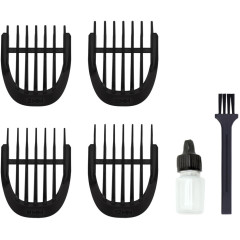 Машинка для стрижки VITEK VT-1364 черная/хром (акб)