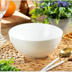 Салатник стеклокерамика Daniks Бэль, круглый, 1500 мл, 20 см (LPKW-80)(448933)