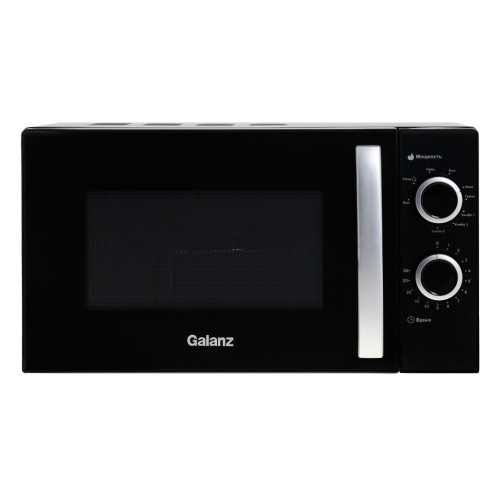 Микроволновая печь GALANZ MOG-2009MB, 20 л., черная (М)