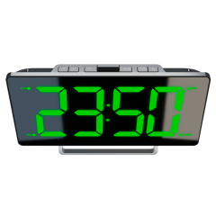 Радиочасы SOUNDMAX SM-1561U черный зеленый