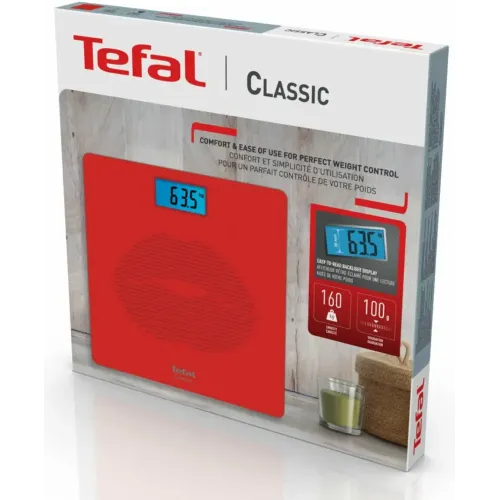 Весы напольные электронные Tefal PP1538V0 красный