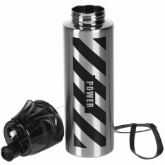 Термобутылка DANIKS с распылителем, 0,5 л, SL-099-grey-black (435635)