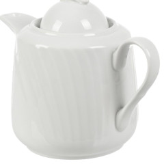 Чайник заварочный, 1000 мл, фарфор ДФЗ, Голубка, Белье, 6С0109Ф34 (499433)