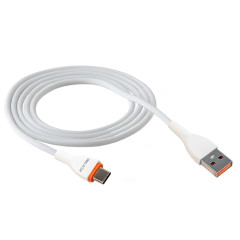 Кабель USB 3.0 A вилка - Type-C 1 м WALKER C565, 3.1А, белый