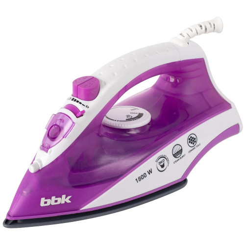 Утюг BBK ISE-1802 фиолетовый