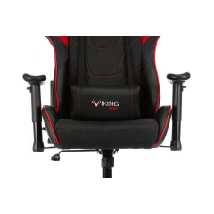 Кресло игровое Zombie VIKING 4 AERO белый/синий/красный текстиль/эко.кожа