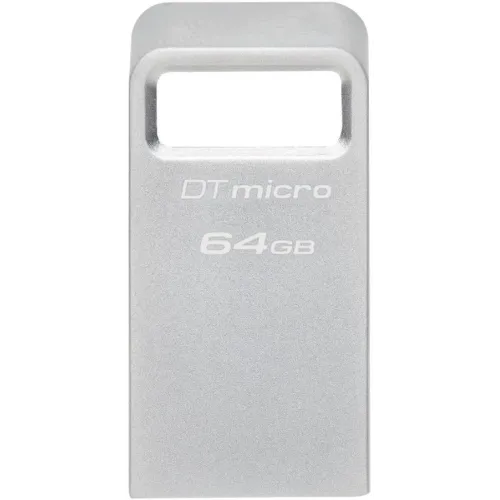 Карта USB3.0 64 GB Kingston DataTraveler Micro DTMC3G2/64GB серебристый