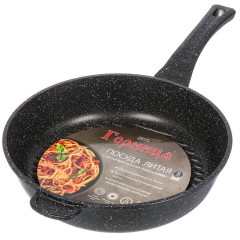 Сковорода-гриль Горница Гранит, индукция, 26 см (Исг261аг) круглая (466718)