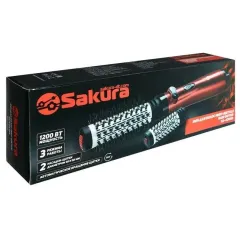 Фен-расческа SAKURA SA-4205R красный 