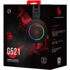 Гарнитура A4 Bloody G521 черный 2.3м