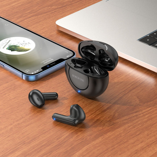 Гарнитура Bluetooth Borofone BE54 черный