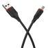 Кабель USB 2.0 A вилка - microUSB 1 м Borofone BX17 (Black)