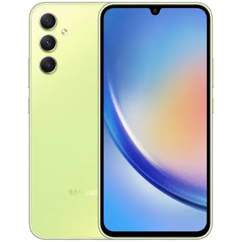 Сотовый телефон Samsung Galaxy A34 SM-A346E 6/128Gb зеленый лайм