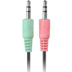 Гарнитура A4 HS-11 черный/белый (2м) (*8)