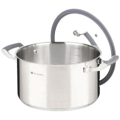 Кастрюля Daniks Верма, нерж., индукция, 5,7 л. (CW-S071-24)(460666)