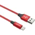 Кабель USB 2.0 A вилка - Lightning 8-pin 1 м Pero DC-02 красный