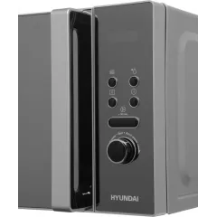 Микроволновая печь HYUNDAI HYM-D3002, 20 л., серебристая (Э/М)