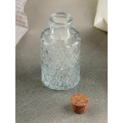 Банка для специй Доляна «Парфе. Ажур» 100 мл., стекло, 10х5 см (959133)