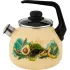 Чайник со свистком APPETITE Avocado, эмаль, индукция, 3 л. (С2717)(1432066)