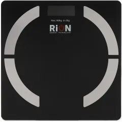 Весы напольные электронные Rion, Baobo-3B,  Bluetooth, черные (467768)