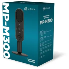 Микрофон компьютерный OKLICK MP-M300 черный
