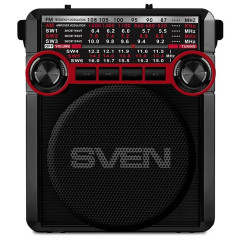 Радиоприемник SVEN SRP-355 красный