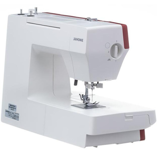 Швейная машина JANOME 1522 RD белый/красный