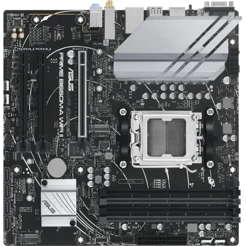 М/П SOC-AM5 ASUS PRIME B650M-A WIFI II RTL AMD B650, 4*DDR5, 4*SATA 6G RAID, 2*M.2