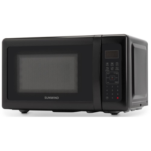 Микроволновая печь SUNWIND SUN-MW007, 20 л., черная (С)