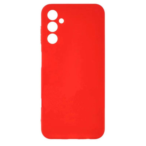 Бампер Samsung Galaxy A14 4G/5G (A145/A146) ZIBELINO Soft Matte красный с микрофиброй