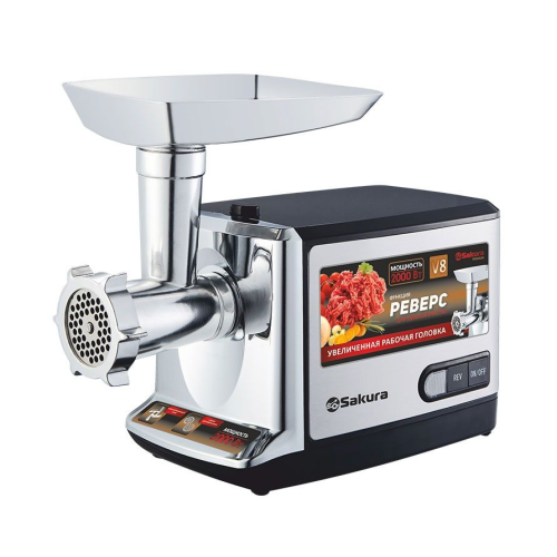 Мясорубка SAKURA SA-6419BK PREMIUM