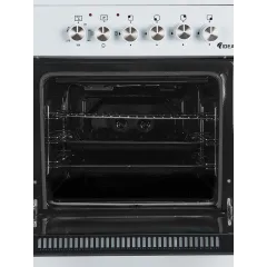 Газоэлектроплита  IDEAL L155 ГК чуг.белый