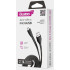 Кабель USB 2.0 A вилка - microUSB 1 м OLMIO 2.1A плоский черный