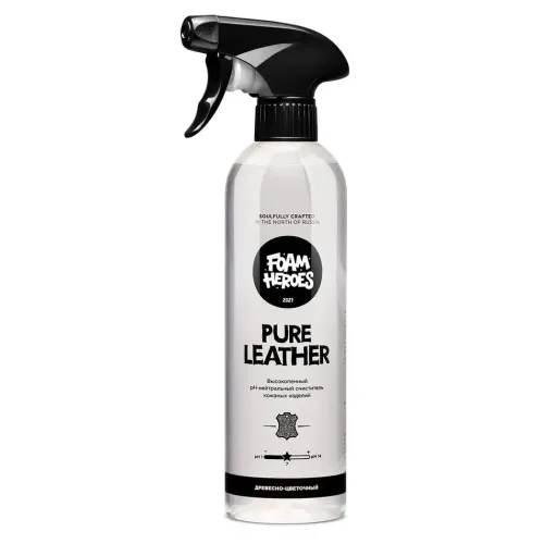 Очиститель кожи Foam Heroes Pure Leather 500мл FHB009