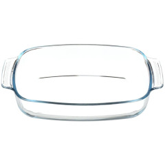 Форма для выпечки стекло DANIKS, прямоугольная, 34х22.4х6.4 см, 2.9 л (OCT-NR5607)(222738)
